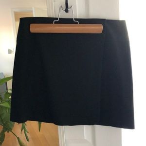 Theory mini wrap skirt